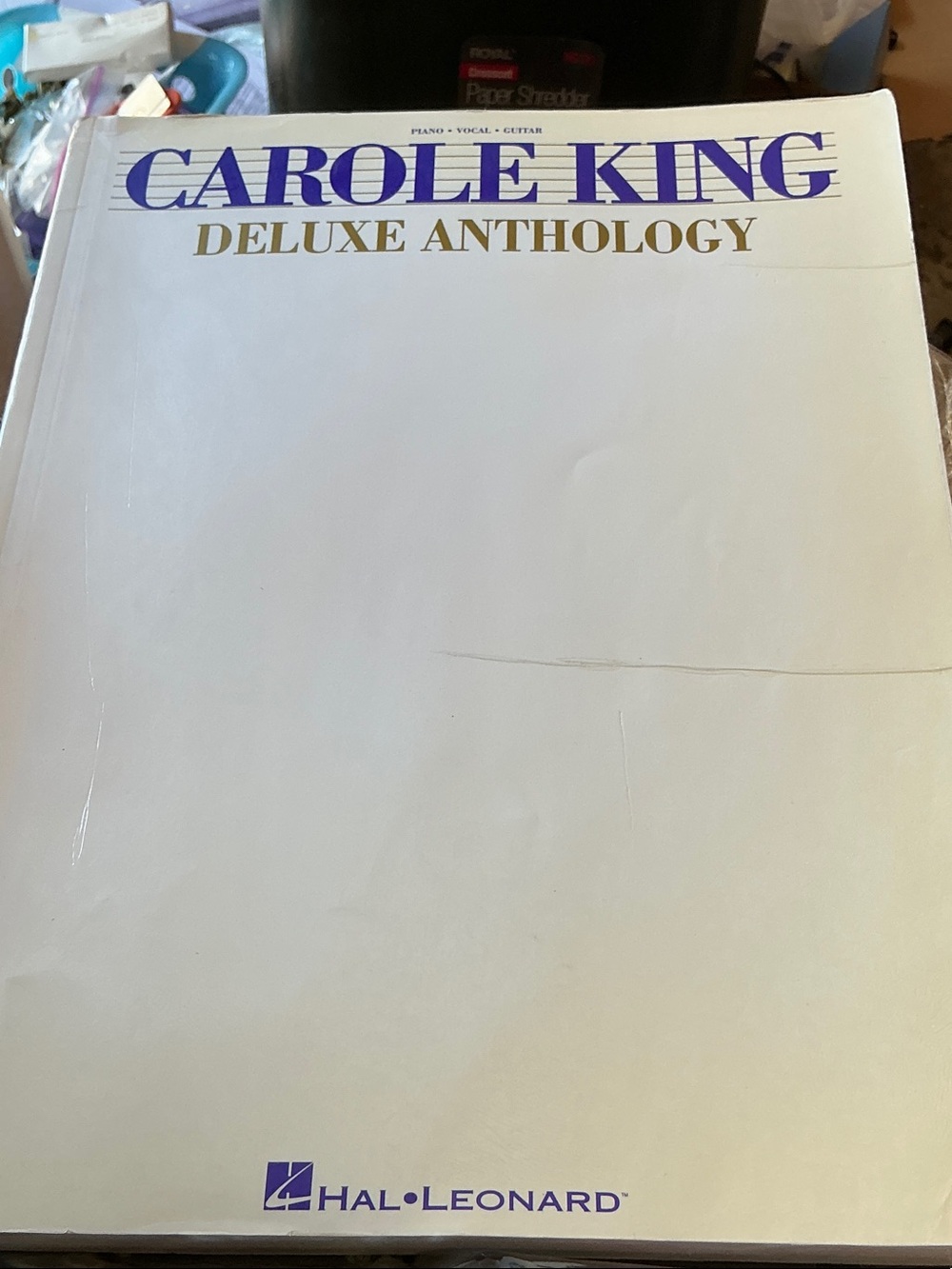 Carole King Deluxe Anthology - Sheet Music Book